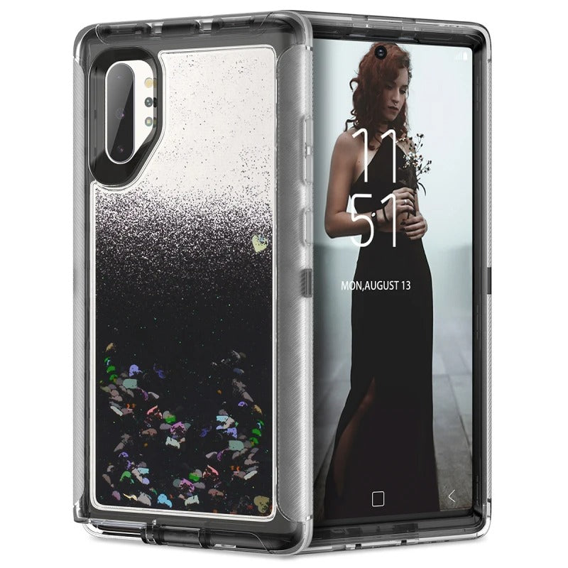 Stoßfeste Liquid/Glitzer Vollschutz Hülle/Case für Samsung Galaxy S24, S23, S22-Serie | ZITOCASES®