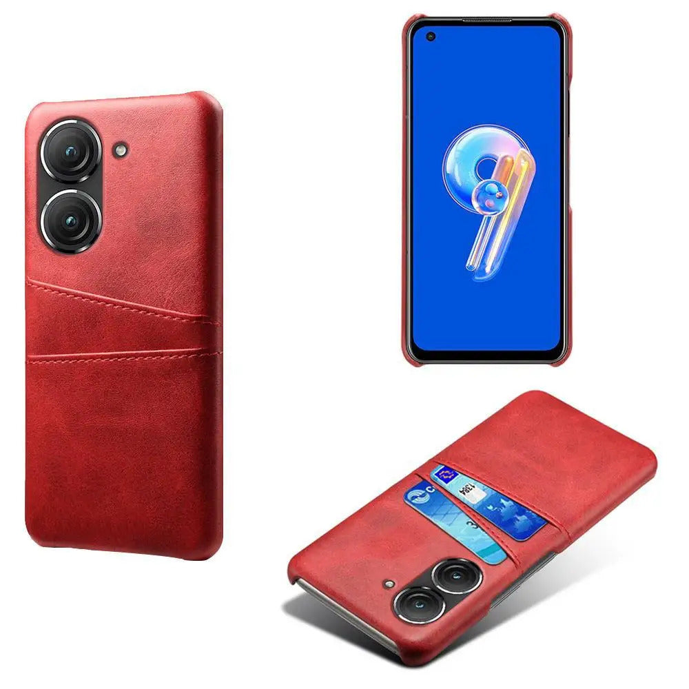 Kunstleder Optik Hülle/Case mit Kartenfach für Asus ZenFone 11 Ultra, 10, 9, 8, 7 Pro, 6 | ZITOCASES®