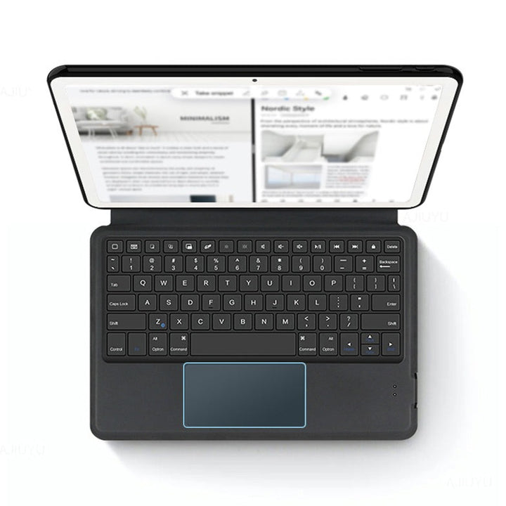 Laptop-Style Hülle/Case inkl. Touchpad & Bluetooth Tastatur für Google Pixel Tablet (2023) | ZITOCASES®