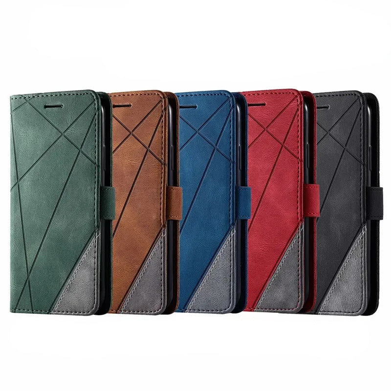 Zweifarbige Kunstleder Klapp Hülle/Flip Case für Realme GT 7 Pro, GT 6, 6T, NEO 5, 3T, 3, 2, Master Edition, Narzo 50, 30, X50, X2 Pro, X2, C75, C55, C51, C35, C33 C31, C30, C25Y, C21Y, C11, 14X, 14 Pro, 12 Pro Plus, 12 Plus, 12 Pro, 12 | ZITOCASES®