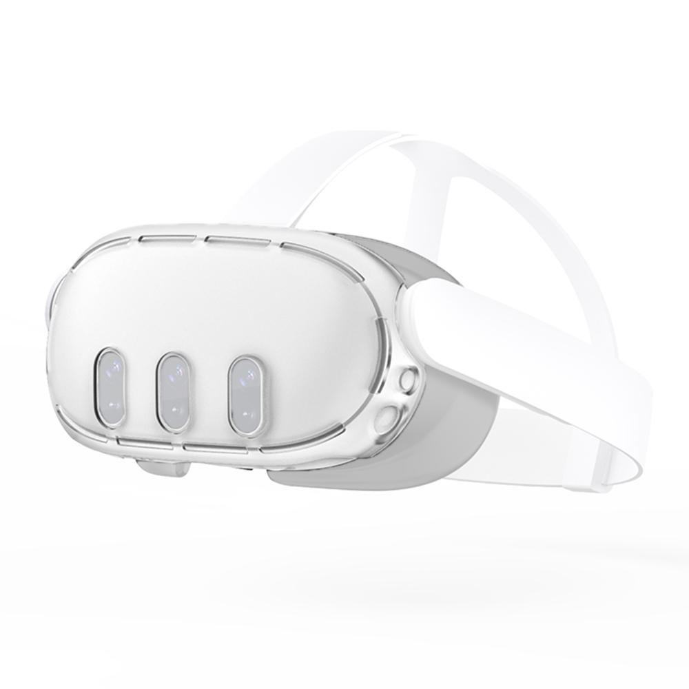 Transparente Plastik Hülle/Case für Oculus/Meta Quest 3 VR-Headset | ZITOCASES®