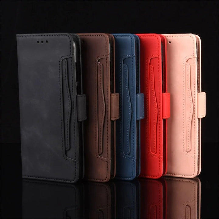 Kunstleder/Kartenfach Wallet Klapp Hülle/Flip Case für HTC U24 Pro, U23 Pro | ZITOCASES®