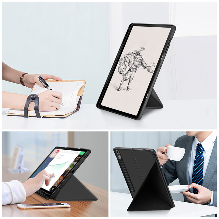 Bunte Kunstleder Hülle/Case inkl. Ständer/Auflage für Samsung Galaxy Tab S10 Plus, S10 Ultra, S9, S9 Plus, S9 Ultra, S8, S8 Plus, S8 Ultra, S7, S7 Plus, A7, A7 Lite, A8 | ZITOCASES®