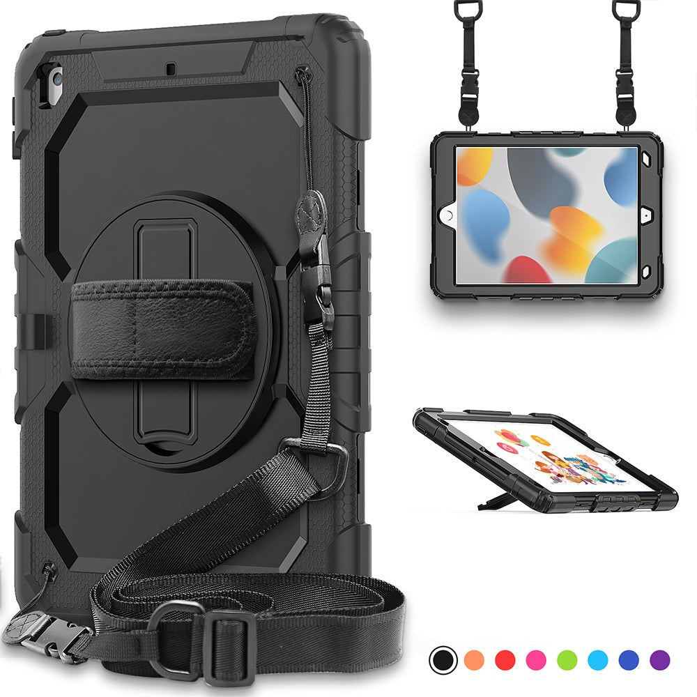 Dreiteilige Outdoor/Airbag Soft Hülle/Case inkl. Gurt für iPad, Mini, Pro, Air | ZITOCASES®