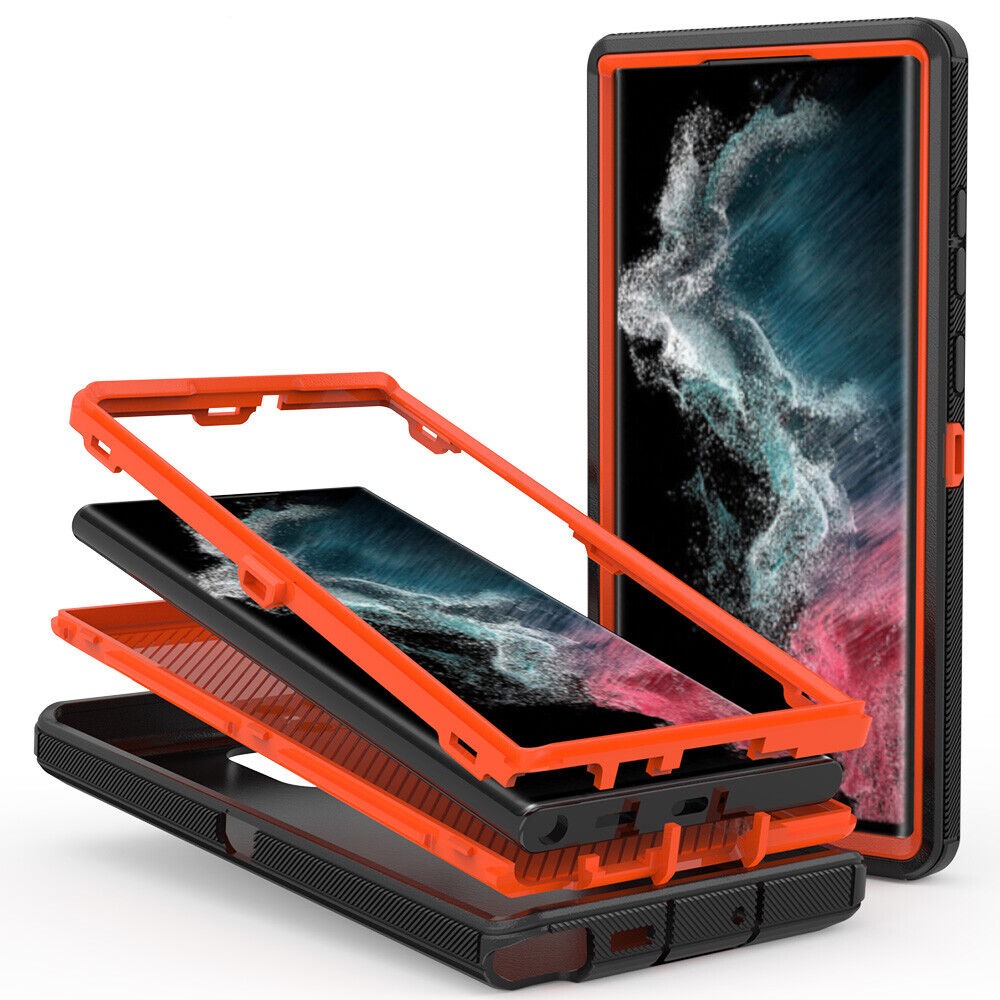 Vierteilige Outdoor Hülle/Case inkl. Clip/Auflage für Samsung Galaxy S24, S24 Plus, S24 Ultra, S24 FE, S23 FE, S23, S23 Plus, S23 Ultra, S22, S22 Plus, S22 Ultra, S21 FE, S21, S21 Plus, S21 Ultra, S20, S20 Plus, S20 Ultra, S20 FE, S10, Note 20 | ZITOCASES®