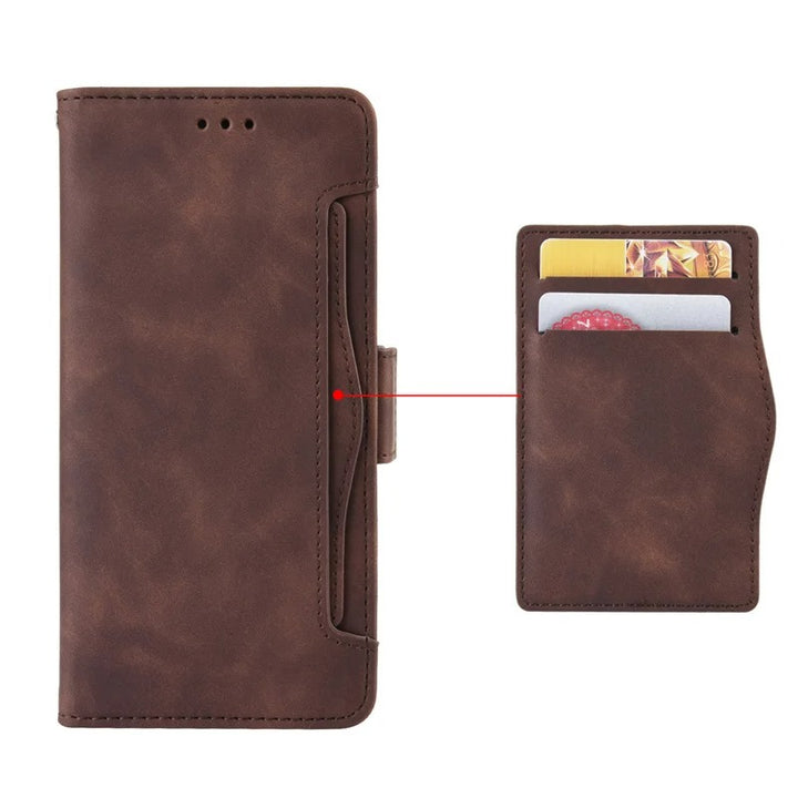 Kunstleder/Kartenfach Wallet Klapp Hülle/Flip Case für HTC U24 Pro, U23 Pro | ZITOCASES®