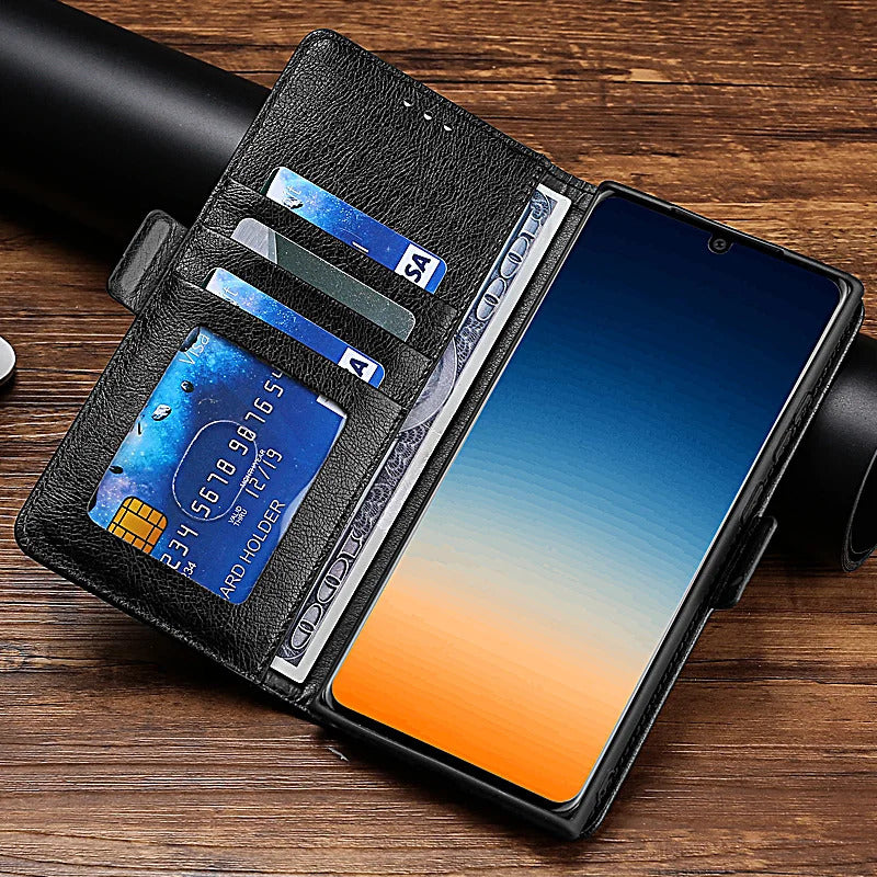 Mehrteilige/Design-Naht Kunstleder Klapp Hülle/Flip Case für Meizu 16, 16 Plus, 17, 17 Pro, 18, 18 Pro, 20 Infinity | ZITOCASES®