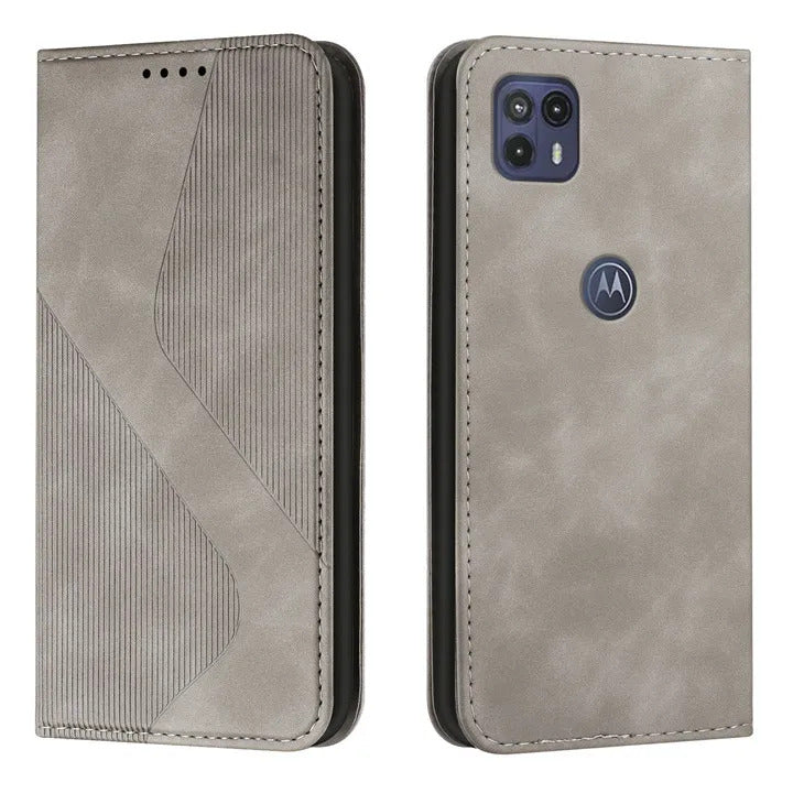 Edle Kunstleder Muster Klapp Hülle/Case für Motorola Edge - Serie | ZITOCASES®