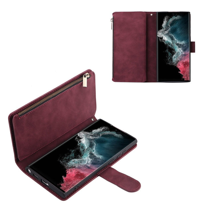 Kunstleder Klapp Hülle/Flip Case mit Kartenfach für Samsung Galaxy S24, S24 Plus, S24 Ultra, S24 FE, S23 FE, S23, S23 Plus, S23 Ultra, S22, S22 Plus, S22 Ultra, S21 FE, S21, S21 Plus, S21 Ultra, S20, S20 Plus, S20 Ultra, S20 FE, S10, Note 20 | ZITOCASES®