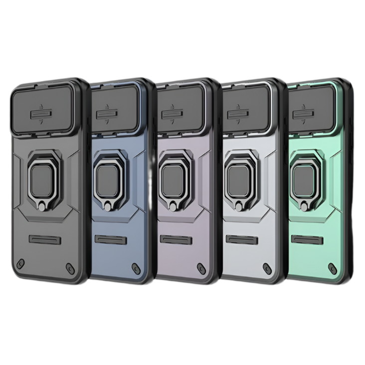 Magnetische Outdoor Hülle/Case mit klappbarer Kameraabdeckung für iPhone 17 Pro, 17 Pro Max | ZITOCASES®