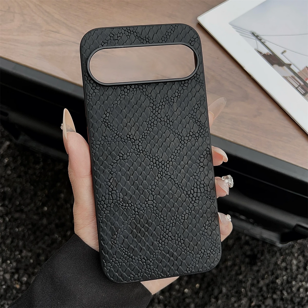 Schlangen-Leder Optik Hülle/Case für Google Pixel 10, 10 Pro, 10 Pro XL, 9, 9 Pro, 9 Pro XL, 9A, 8, 8 Pro, 8A, 7, 7 Pro, 7A, 6 | ZITOCASES®