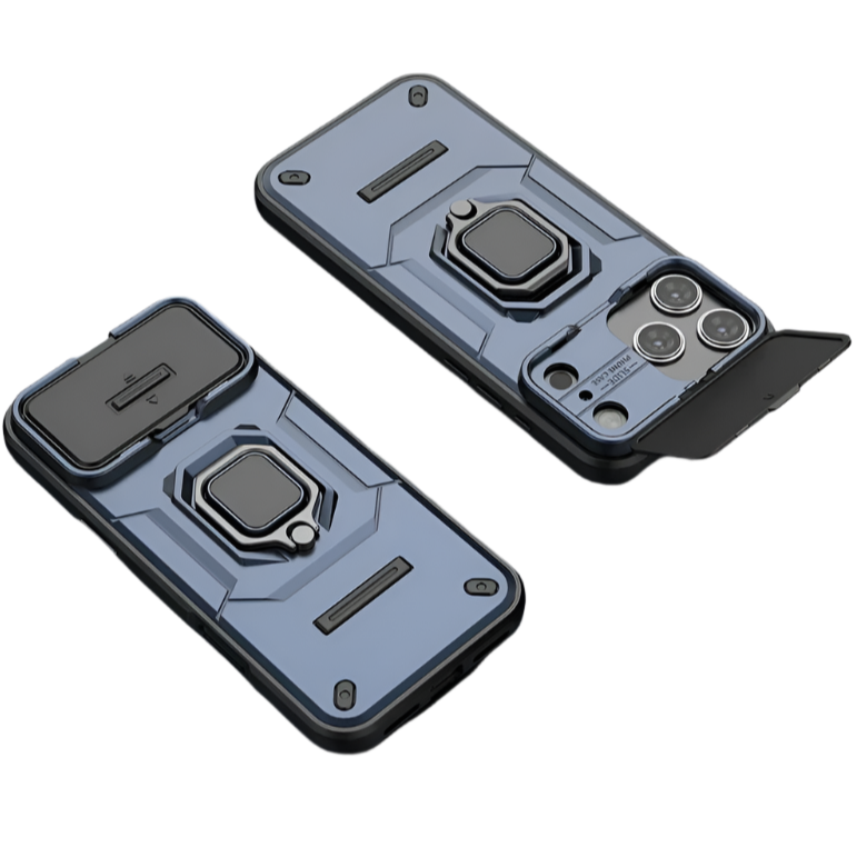 Magnetische Outdoor Hülle/Case mit klappbarer Kameraabdeckung für iPhone 17 Pro, 17 Pro Max | ZITOCASES®