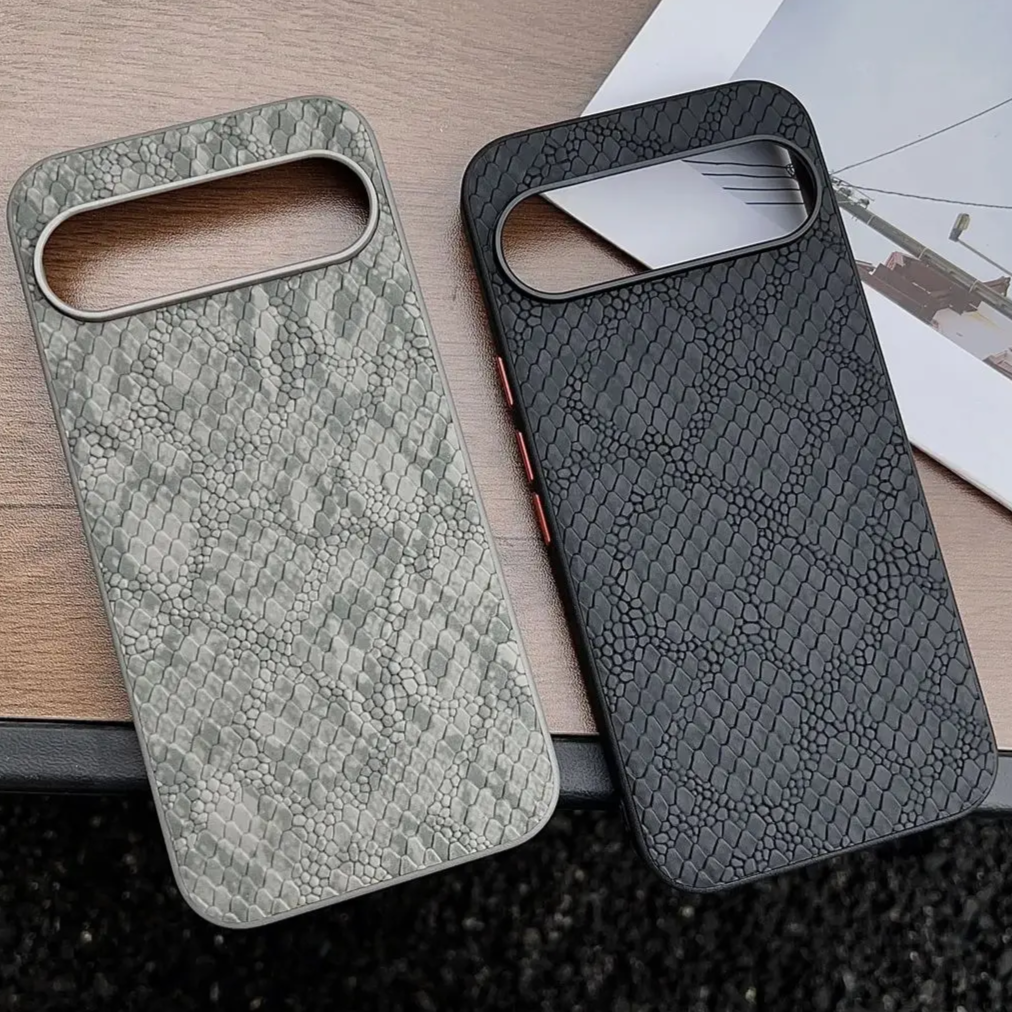 Schlangen-Leder Optik Hülle/Case für Google Pixel 10, 10 Pro, 10 Pro XL, 9, 9 Pro, 9 Pro XL, 9A, 8, 8 Pro, 8A, 7, 7 Pro, 7A, 6 | ZITOCASES®
