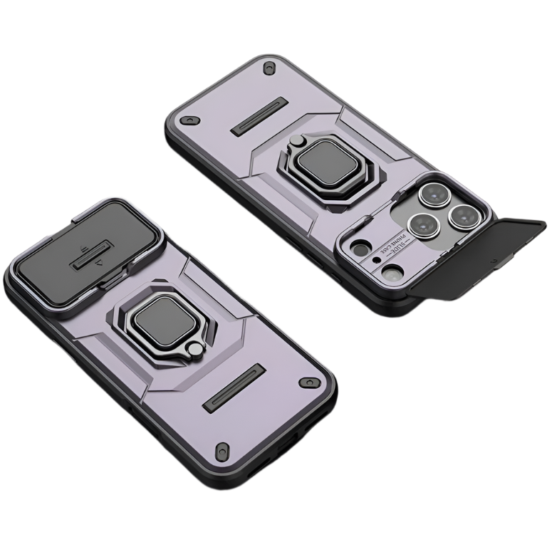 Magnetische Outdoor Hülle/Case mit klappbarer Kameraabdeckung für iPhone 17 Pro, 17 Pro Max | ZITOCASES®