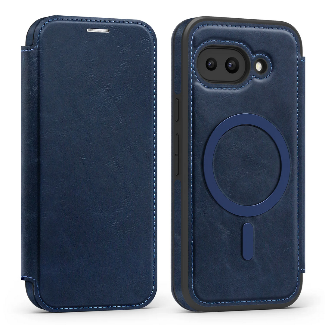 Bunte Kunstleder MagSafe/Magnet Klapp Hülle/Flip Case für Google Pixel 10, 10 Pro, 10 Pro XL, 9, 9 Pro, 9 Pro XL, 9A, 8, 8 Pro, 8A, 7, 7 Pro, 7A, 6 | ZITOCASES®