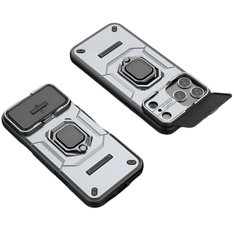 Magnetische Outdoor Hülle/Case mit klappbarer Kameraabdeckung für iPhone 17 Pro, 17 Pro Max | ZITOCASES®