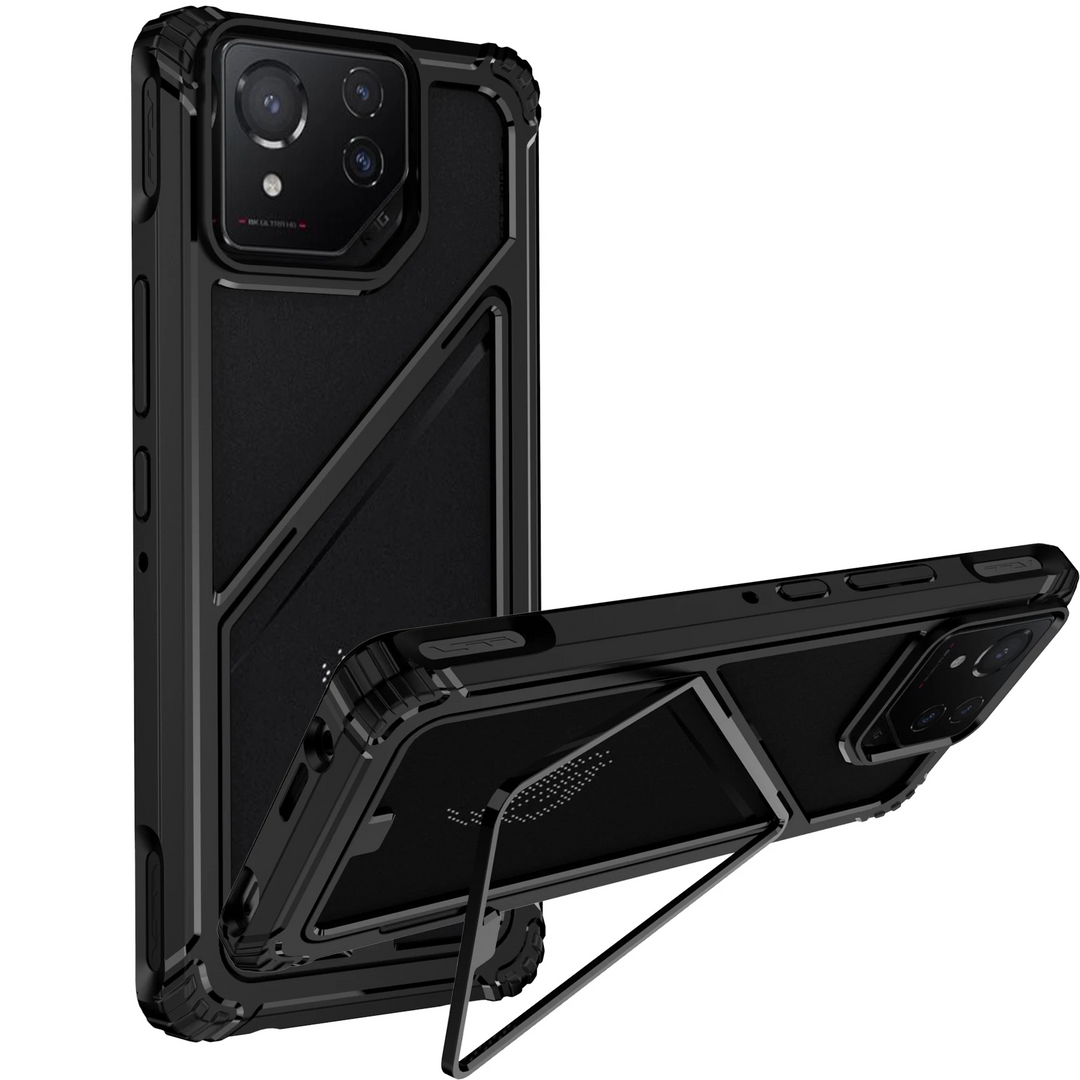 Kratzfeste Transparente Hülle/Case inkl. Ständer/Auflage für Asus ROG Phone 9, 9 Pro, 8, 8 Pro, 7 Ultimate, 7, 6D, 6D Ultimate, 6, 6 Pro, 5s, 5s Pro, 5, 5 Ultimate, 3, 2 | ZITOCASES®