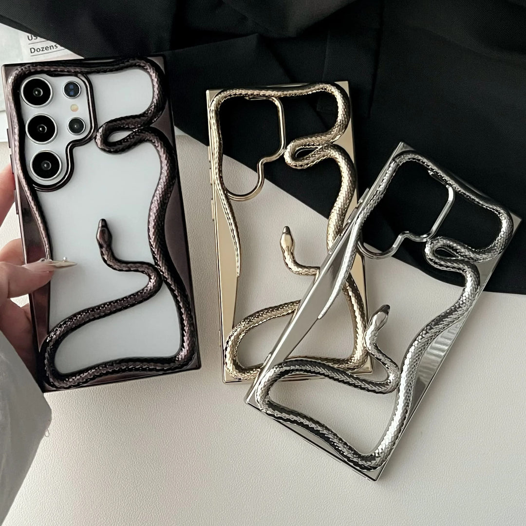 3D Schlangen Design Hülle/Case für Samsung Galaxy S25, S24, Note 20-Serie | ZITOCASES®