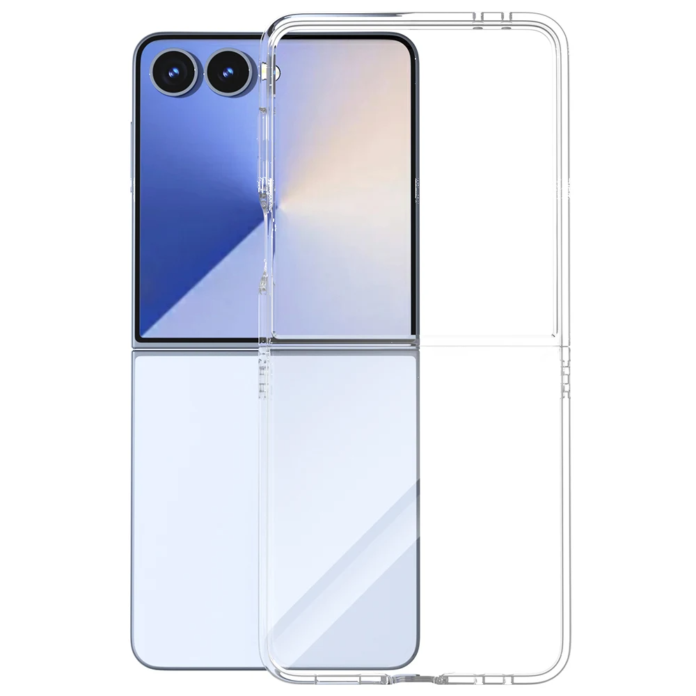 Kristallklare Hartplastik Hülle/Case für Samsung Galaxy Z Flip 7 FE, 7, 6, 5, 4, 3 | ZITOCASES®