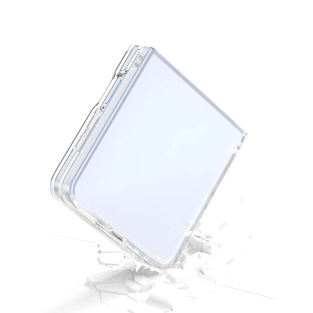 Kristallklare Hartplastik Hülle/Case für Samsung Galaxy Z Flip 7 FE, 7, 6, 5, 4, 3 | ZITOCASES®