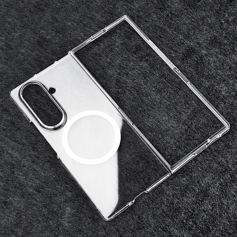 Kristallklare Hartplastik MagSafe/Magnet Hülle/Case für Samsung Galaxy Z Fold 7, 6, 5, 4, 3, 2 | ZITOCASES®