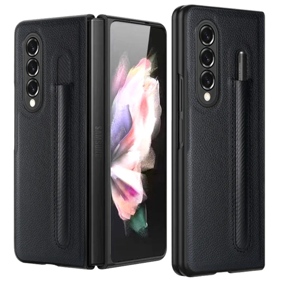 Kunstleder Hülle/Case inkl. Stifthalter für Samsung Galaxy Z Fold 7, 6, 5, 4, 3, 2 | ZITOCASES®