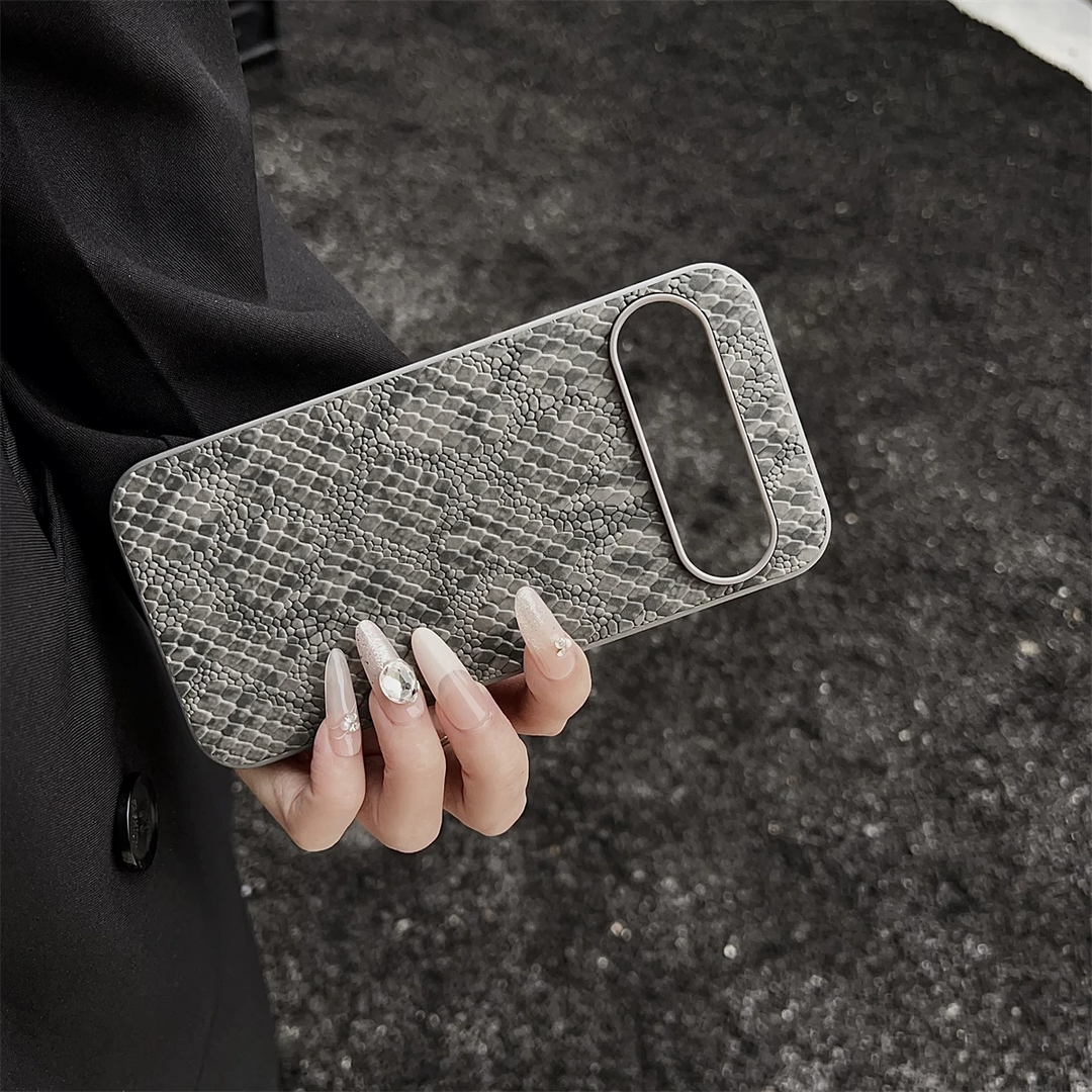 Schlangen-Leder Optik Hülle/Case für Google Pixel 10, 10 Pro, 10 Pro XL, 9, 9 Pro, 9 Pro XL, 9A, 8, 8 Pro, 8A, 7, 7 Pro, 7A, 6 | ZITOCASES®