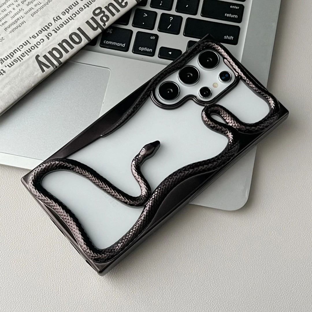 3D Schlangen Design Hülle/Case für Samsung Galaxy S25, S24, Note 20-Serie | ZITOCASES®