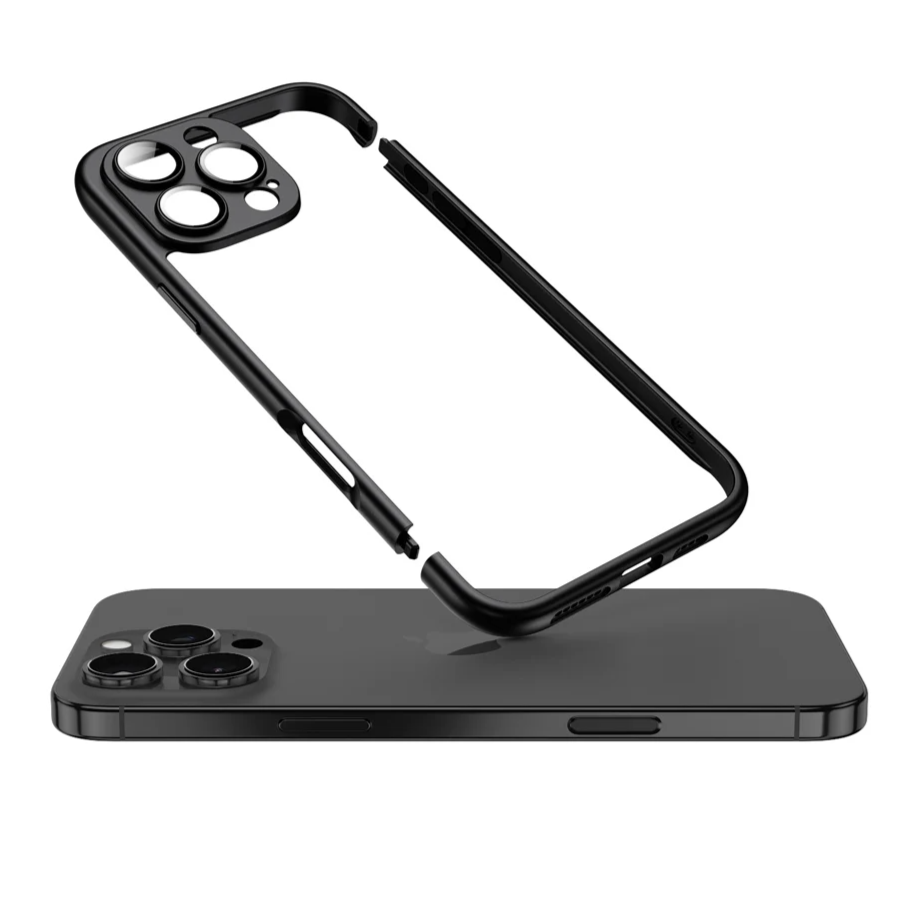 Aluminium Rahmen/Bumper Hülle/Case inkl. Kamera Vollschutz-Abdeckung für iPhone 16, 16 Plus, 16 Pro, 16 Pro Max, 16e, 15, 15 Plus, 15 Pro, 15 Pro Max, 14, 14 Plus, 14 Pro, 14 Pro Max, 13, 13 Pro, 13 Pro Max, 13 Mini, 12, 12 Pro, 12 Pro Max, 12 Mini | ZITOCASES®