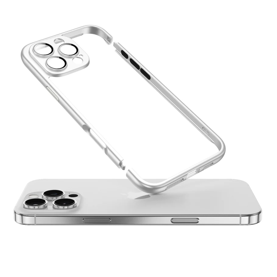 Aluminium Rahmen/Bumper Hülle/Case inkl. Kamera Vollschutz-Abdeckung für iPhone 16, 16 Plus, 16 Pro, 16 Pro Max, 16e, 15, 15 Plus, 15 Pro, 15 Pro Max, 14, 14 Plus, 14 Pro, 14 Pro Max, 13, 13 Pro, 13 Pro Max, 13 Mini, 12, 12 Pro, 12 Pro Max, 12 Mini | ZITOCASES®