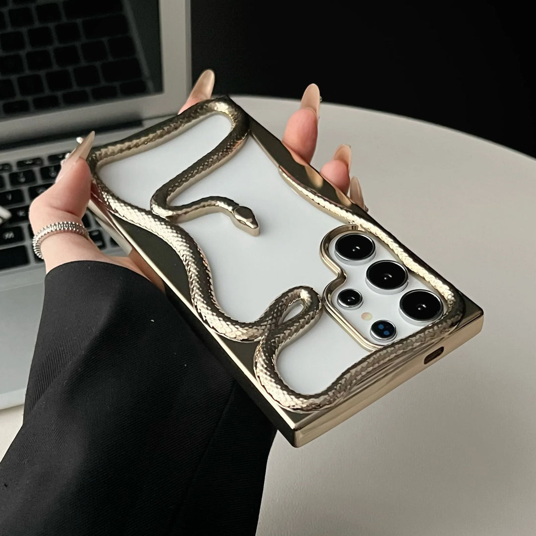 3D Schlangen Design Hülle/Case für Samsung Galaxy S25, S24, Note 20-Serie | ZITOCASES®