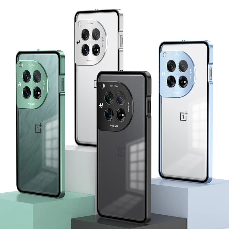 Edelstahl/Panzerglas Hülle/Case für OnePlus 13R, 13, 12R, 12, 11, 10T, 10 Pro, 9, 9 Pro, 8, 8 Pro, 8T, Nord 4, 3, 2, CE | ZITOCASES®