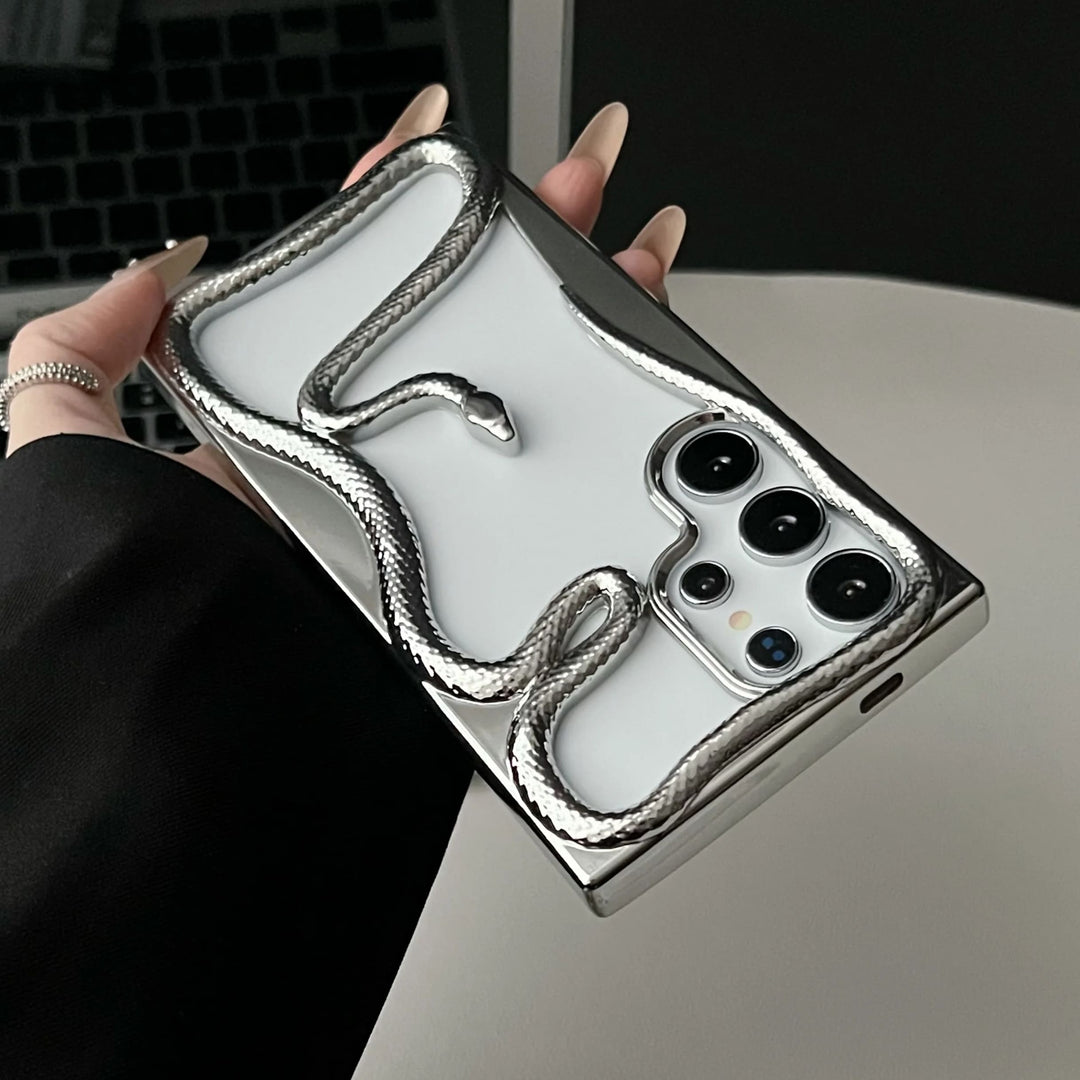 3D Schlangen Design Hülle/Case für Samsung Galaxy S25, S24, Note 20-Serie | ZITOCASES®