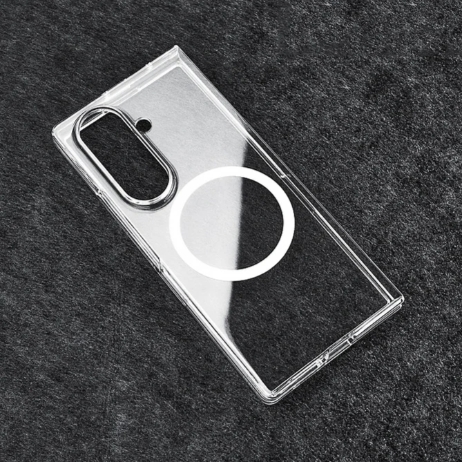 Kristallklare Hartplastik MagSafe/Magnet Hülle/Case für Samsung Galaxy Z Fold 7, 6, 5, 4, 3, 2 | ZITOCASES®