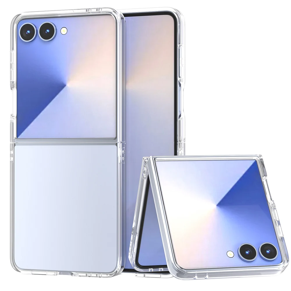 Kristallklare Hartplastik Hülle/Case für Samsung Galaxy Z Flip 7 FE, 7, 6, 5, 4, 3 | ZITOCASES®