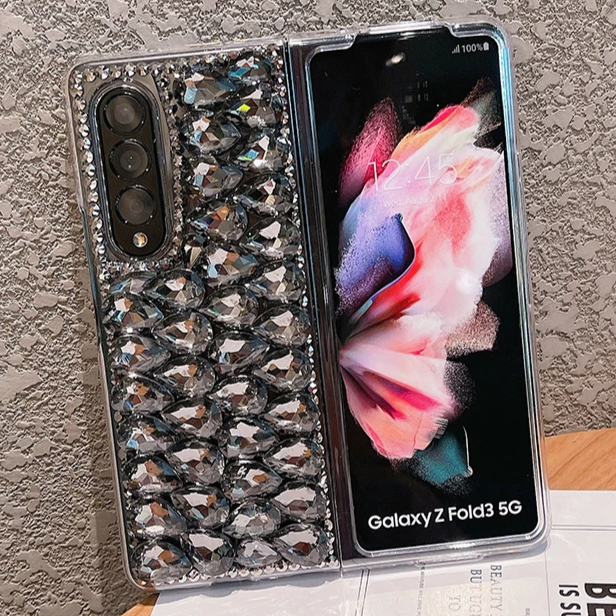 3D Diamant Hülle/Case für Samsung Galaxy Z Fold 7, 6, 5, 4, 3, 2 | ZITOCASES®