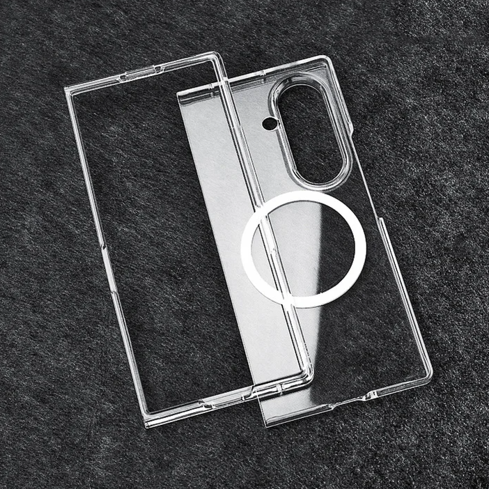 Kristallklare Hartplastik MagSafe/Magnet Hülle/Case für Samsung Galaxy Z Fold 7, 6, 5, 4, 3, 2 | ZITOCASES®