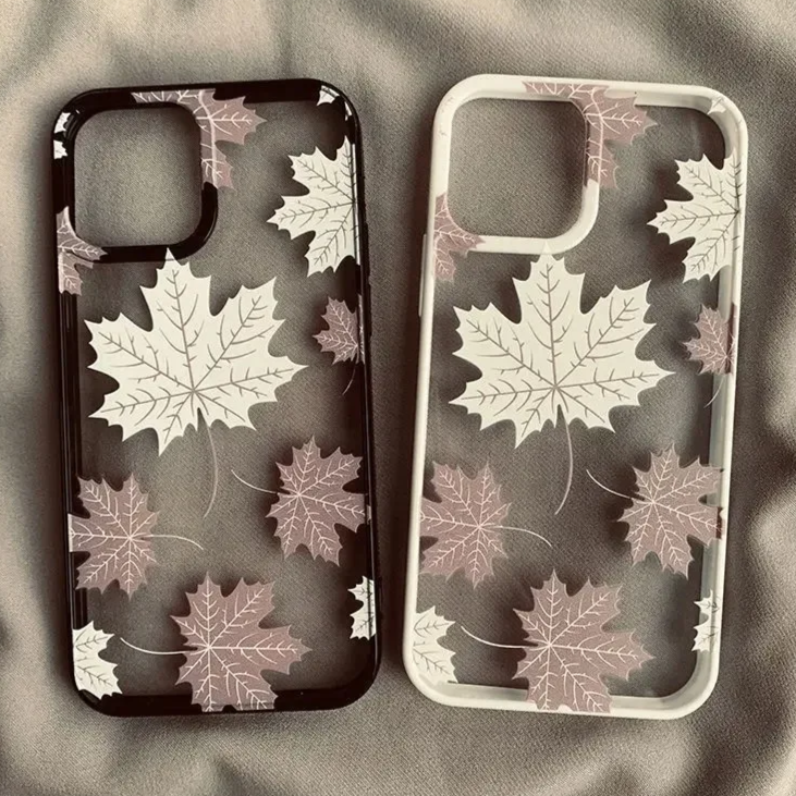 Herbst/Blätter Motiv Silikon Hülle/Case für iPhone 16, 16 Plus, 16 Pro, 16 Pro Max, 15, 15 Plus, 15 Pro, 15 Pro Max, 14, 14 Plus, 14 Pro, 14 Pro Max, 13, 13 Pro, 13 Pro Max, 13 Mini, 12, 12 Pro, 12 Pro Max, 12 Mini, SE, 11 | ZITOCASES®