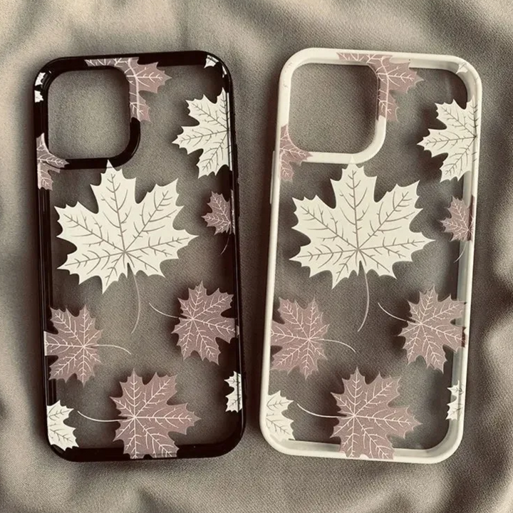 Herbst/Blätter Motiv Silikon Hülle/Case für iPhone 16, 16 Plus, 16 Pro, 16 Pro Max, 15, 15 Plus, 15 Pro, 15 Pro Max, 14, 14 Plus, 14 Pro, 14 Pro Max, 13, 13 Pro, 13 Pro Max, 13 Mini, 12, 12 Pro, 12 Pro Max, 12 Mini, SE, 11 | ZITOCASES®