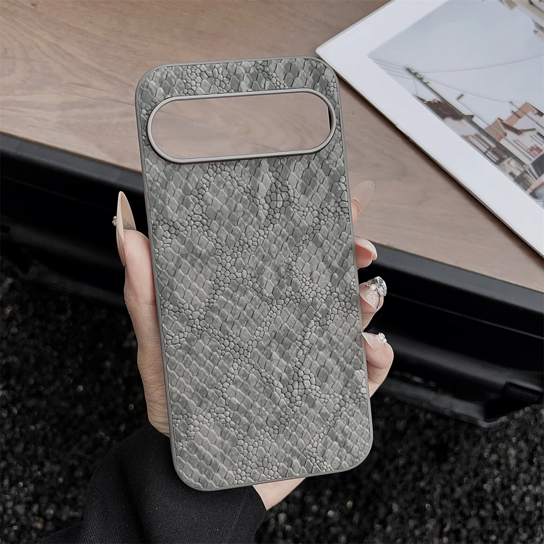 Schlangen-Leder Optik Hülle/Case für Google Pixel 10, 10 Pro, 10 Pro XL, 9, 9 Pro, 9 Pro XL, 9A, 8, 8 Pro, 8A, 7, 7 Pro, 7A, 6 | ZITOCASES®