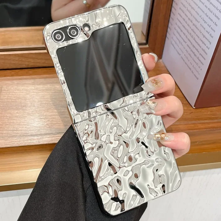 Chrom-Spiegel-Effekt Soft Hülle/Case für Samsung Galaxy Z Flip 7 FE, 7, 6, 5, 4, 3 | ZITOCASES®
