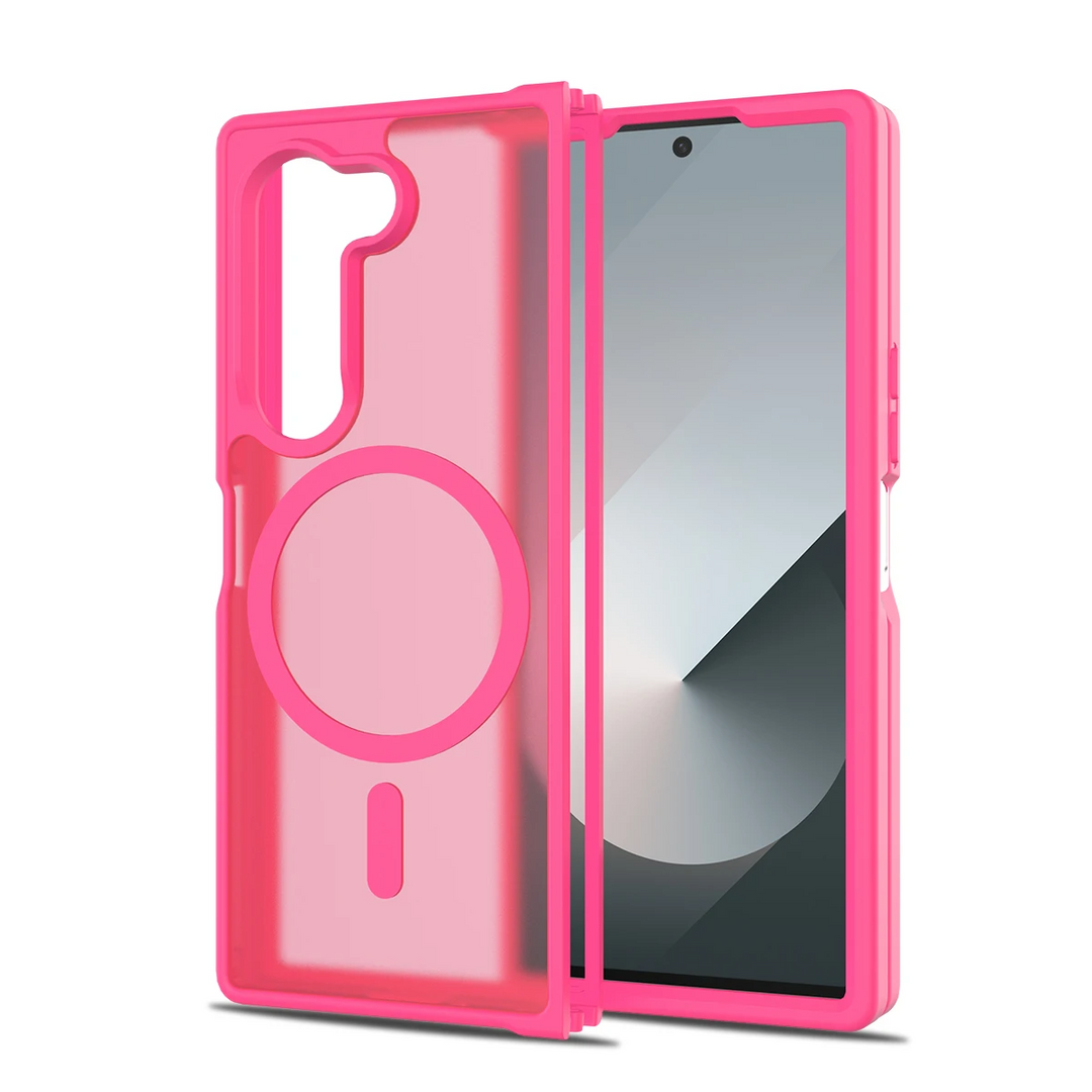 Bunte Matte/Transparente MagSafe/Magnet Hülle/Case für Samsung Galaxy Z Fold 7, 6, 5, 4, 3, 2 | ZITOCASES®