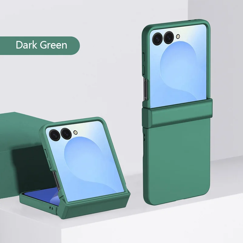 Bunte Plastik Hülle/Case inkl. Kantenschutz für Samsung Galaxy Z Flip 7 FE, 7, 6, 5, 4, 3 | ZITOCASES®