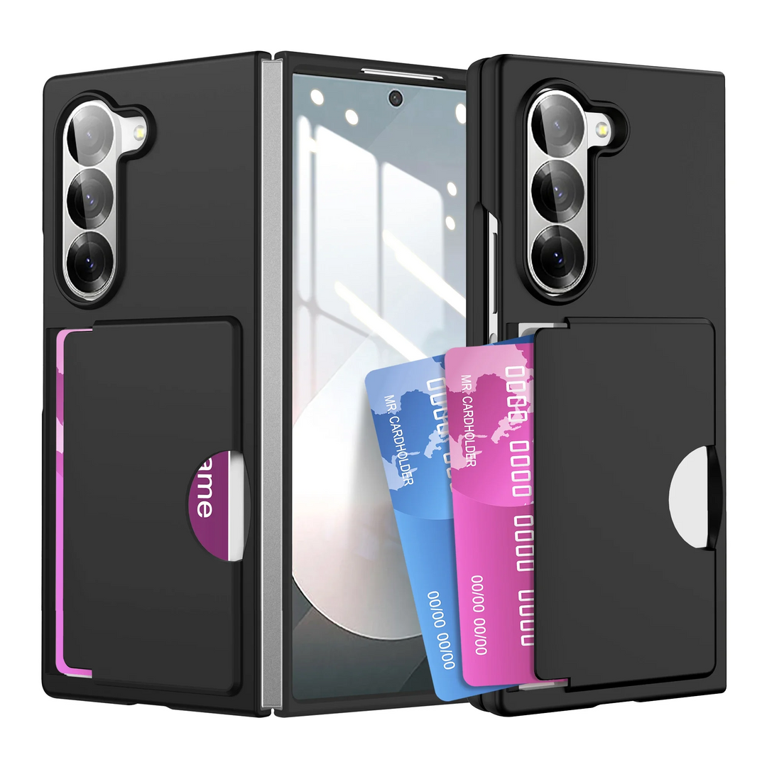 Business Hülle/Case mit Kreditkartenfach für Samsung Galaxy Z Fold 7, 6, 5, 4, 3, 2 | ZITOCASES®