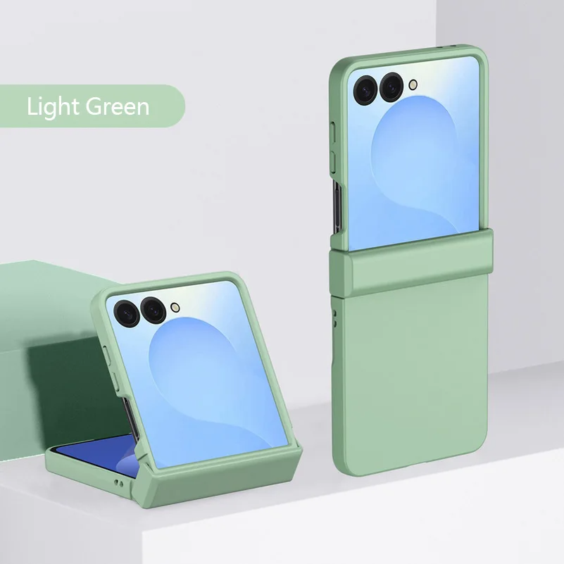 Bunte Plastik Hülle/Case inkl. Kantenschutz für Samsung Galaxy Z Flip 7 FE, 7, 6, 5, 4, 3 | ZITOCASES®