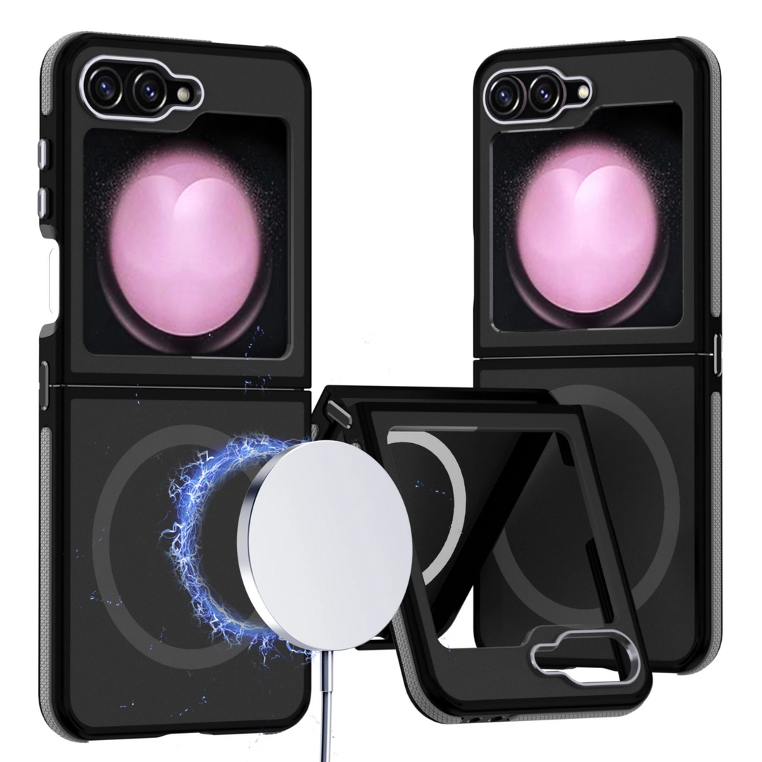 Matte/Transparente MagSafe/Magnet Hülle/Case für Samsung Galaxy Z Flip 7 FE, 7, 6, 5, 4, 3 | ZITOCASES®