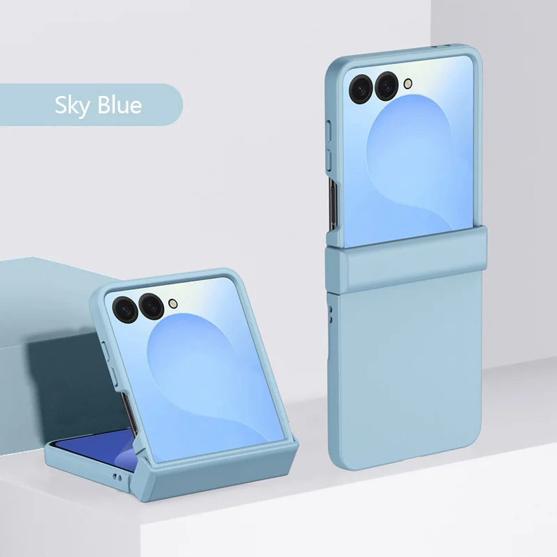 Bunte Plastik Hülle/Case inkl. Kantenschutz für Samsung Galaxy Z Flip 7 FE, 7, 6, 5, 4, 3 | ZITOCASES®