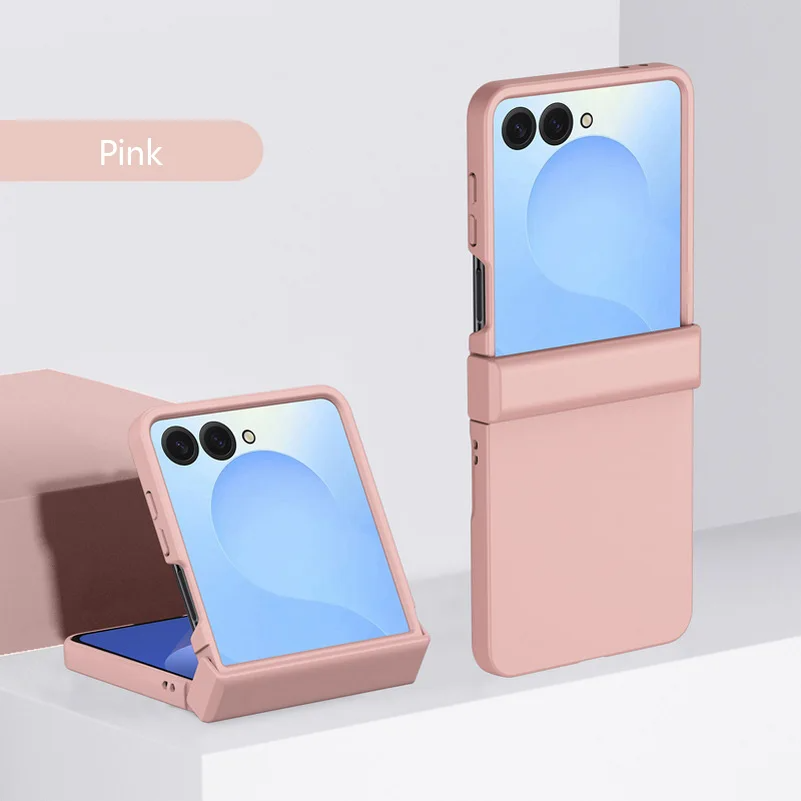 Bunte Plastik Hülle/Case inkl. Kantenschutz für Samsung Galaxy Z Flip 7 FE, 7, 6, 5, 4, 3 | ZITOCASES®