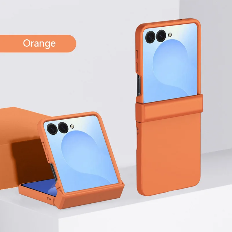 Bunte Plastik Hülle/Case inkl. Kantenschutz für Samsung Galaxy Z Flip 7 FE, 7, 6, 5, 4, 3 | ZITOCASES®