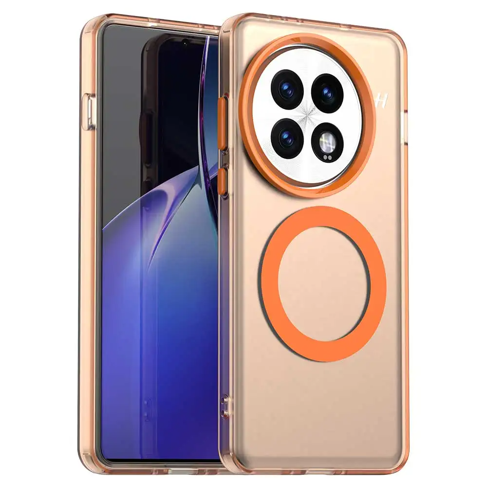 Transparente Neon MagSafe/Magnet Hülle/Case für OnePlus 13R, 13, 12R, 12, 11, 10T, 10 Pro, 9, 9 Pro, 8, 8 Pro, 8T, Nord 4, 3, 2, CE | ZITOCASES®